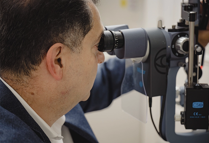Diagnosis at Eye Clinic London